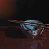 China Bowl With Chopsticks